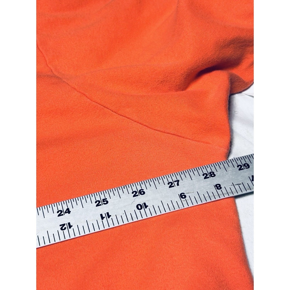 Ralph Lauren Mens XXL  Orange Short Sleeve Polo Shirt Made in USA  100% Cotton - Picture 7 of 9